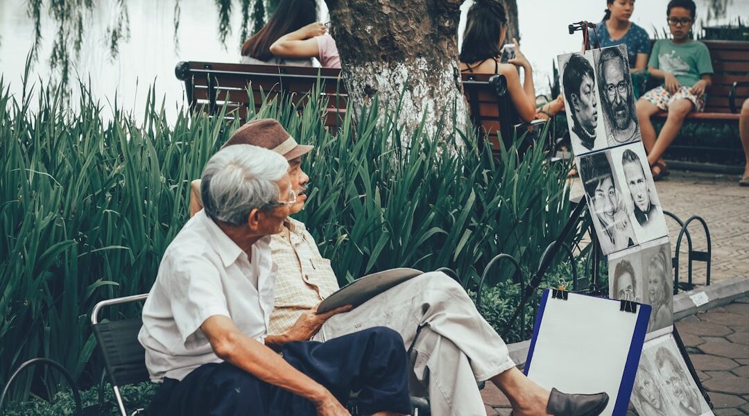 Active healthy ageing concept representing SuperAgers research on memory preservation in over-80s