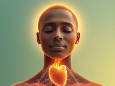 Medical illustration related to Spirituality Health: Boost Your Well-being & Longevity.
